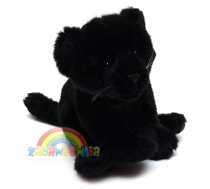 pluszowy czarna pantera siedząca 23cm - WWF Plush