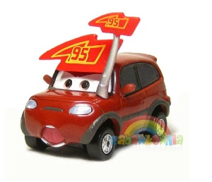 Auta - samochodzik metalowy Mattel - Timothy - CARS