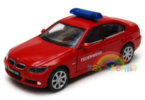 BMW 330i straż pożarna 1:34 - 1:39 model Welly