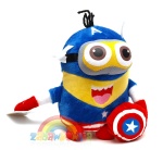 Minionki Rozrabiają maskotka Minionek Kapitan Ameryka