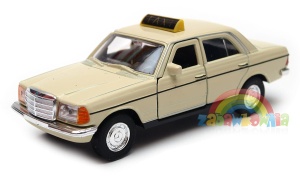 Mercedes-Benz 230E beczka TAXI 1:34-39 model WELLY