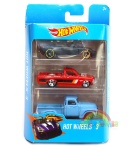 HOT WHEELS  HW 3 samochodziki 3-pak F