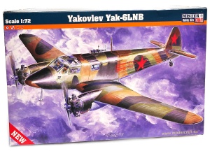 model do sklejania samolot Jakowlew JAK-6LNB 1:72