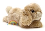 królik szary leżący kremowy 25cm Anna Club Plush