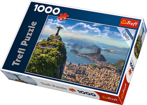 Trefl puzzle 1000 elementów Brazylia Rio de Janerioo