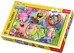 Trefl puzzle 100 elementów Sponge Bob 16300