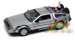 model Welly 1:24 - Delorean Powrót do Przeszłości 2