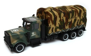 duża ciężarówka wojskowa