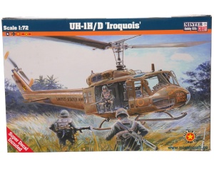 model do sklejania helikopter UH-1H/D Iroquois 1:72