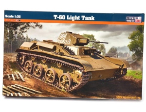 model do sklejania czołg lekki T-60 1:35
