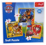 Trefl puzzle 3w1 Psi Patrol  20 36 i 50 elementów 34839