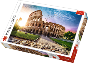Trefl puzzle 1000 elementów Koloseum w promieniach słońca - Włochy