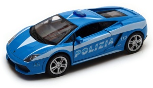 Lamborghini Gallardo LP560-4 policja włoska 1:34 - 39 WELLY