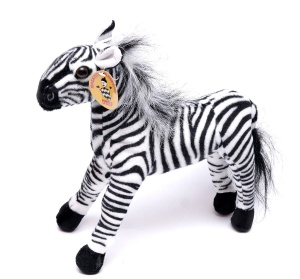 maskotka zebra 30cm