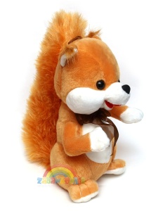 Maskotka wiewiórka Ruda Kitka