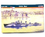 model do sklejania okręt wojenny Royal Navy Ship HMS Hero 1:500