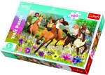 Trefl puzzle 100 elementów Spirit Riding Free - konie