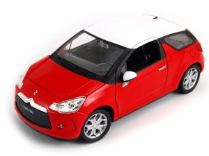Citroen DS3 2010 model Welly w skali 1:24