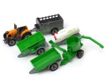 Mała Farma zestaw traktor 5 przyczep