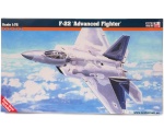 model do sklejania samolot F-22 Advabced Fighter 1:72
