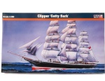 model do sklejania żaglowiec Clipper Cutty Sark 1:180