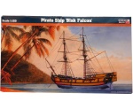 model do sklejania Okręt Piracki Black Falkon 1:120 żaglowiec