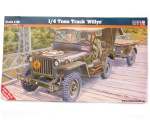 model do sklejania 1/4 Tonn Truck Jeep Willys 1:35