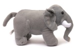 Maskotka Słoń szary w stojący 25cm