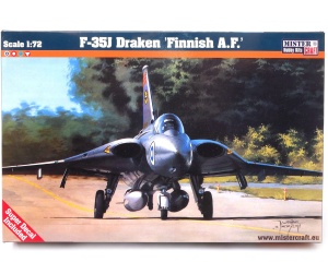 model do sklejania samolot F-35 J Draken Finnish AF 1:72