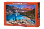 Castorland puzzle 500 el Wschód słońca Jezioro Moraine Canada 