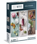 Clementoni puzzle TRITTICO 3 x 500 elementów Śródziemnomorski Smak