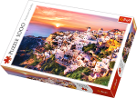 Trefl puzzle 1000 elementów Zachód słońca nad Santorini - Grecja 10435