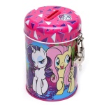 Metalowa skarbonka z kluczykiem My Little Pony