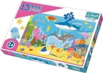 Trefl puzzle 24 MAXI - Ocan Delfin i Rekin