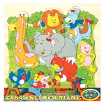 00189 Układanka drewniana - zwierzęta dzikie