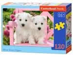 Puzzle Castorland 120 - Szczeniaczki Terrier  - pieski