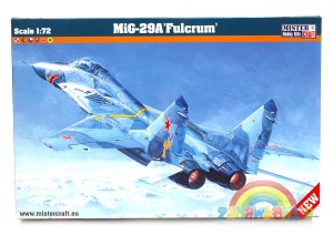 model do sklejania samolot Mikojan MiG-29A Fulcrum 1:72