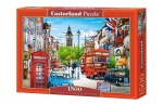 Puzzle 1500 ulica Londynu - Anglia