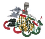 Żołnierzyki w worku 48szt. z akcesoriami + pojazdy i mapa