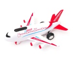 samolot pasażerki z dźwiękami i światłem 18cm