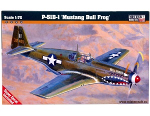 model do sklejania samolot North American P-51B-1 Mustang Bull Frog 1:72