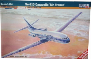 model do sklejania D-28 Caravelle Air France