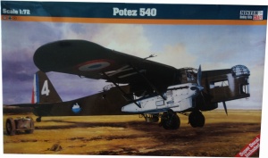 model do sklejania 1:72 F-51 Potez 540 