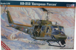 model do sklejania AB - 212 European Forces