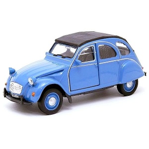 Citroen 2CV  zamknięty dach 1:34 - 39 WELLY