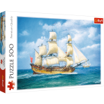 Trefl puzzle 500 elementów Żaglowiec 37399