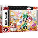 Trefl puzzle 100 elementów Myszka Minnie i Daisy