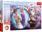 Trefl puzzle 160 elementów Frozen - Kraina Lodu