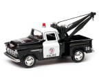 Chevrolet Stepside pick-up 1955 POLICE 1:32 model KINSMART on display Chevy