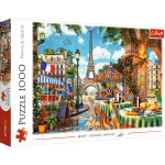 Trefl puzzle 1000 elementów Paryski Poranek 10622 Paryż Francja